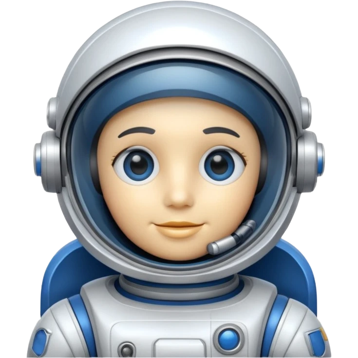 astonaut robot copilot emoji