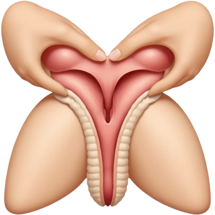 A real looking vagina  emoji