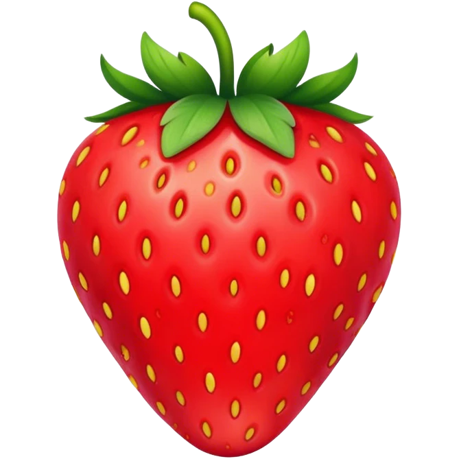 Strawberry emoji
