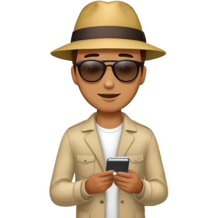 Guy buying a new car emoji