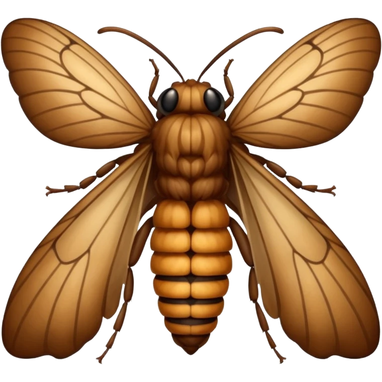 moth, life cycle stage 2 emoji
