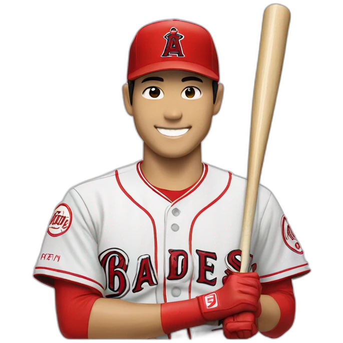 Smiling-ohtani emoji