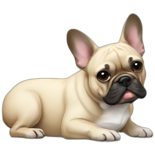 French bulldog MacBook  emoji
