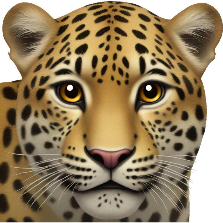 Corazón de leopardo emoji