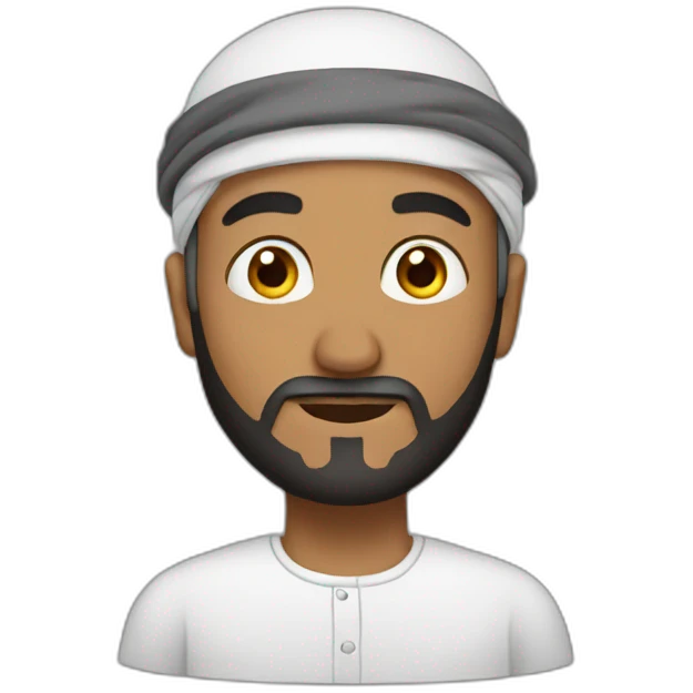 Muslim man emoji