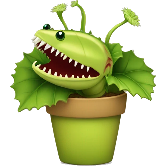Venus fly trap emoji