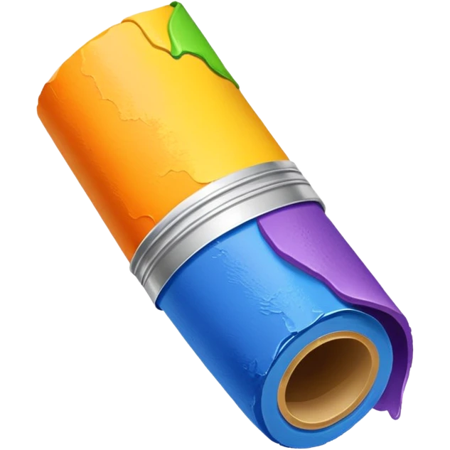 theme paint roll emoji