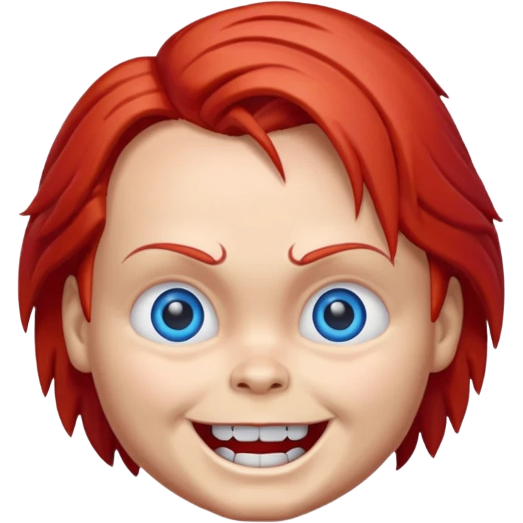 Un emojin de chuky emoji