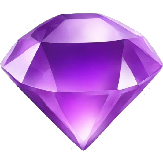 Rainbow Amethyst gem emoji