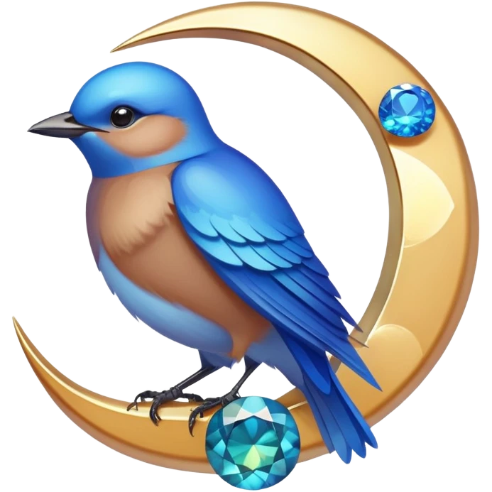 ♾️☂️🌙💎🐦 emoji