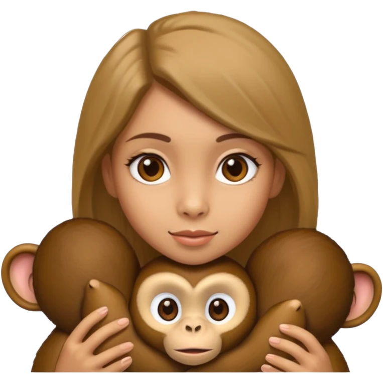 girl monkey emoji