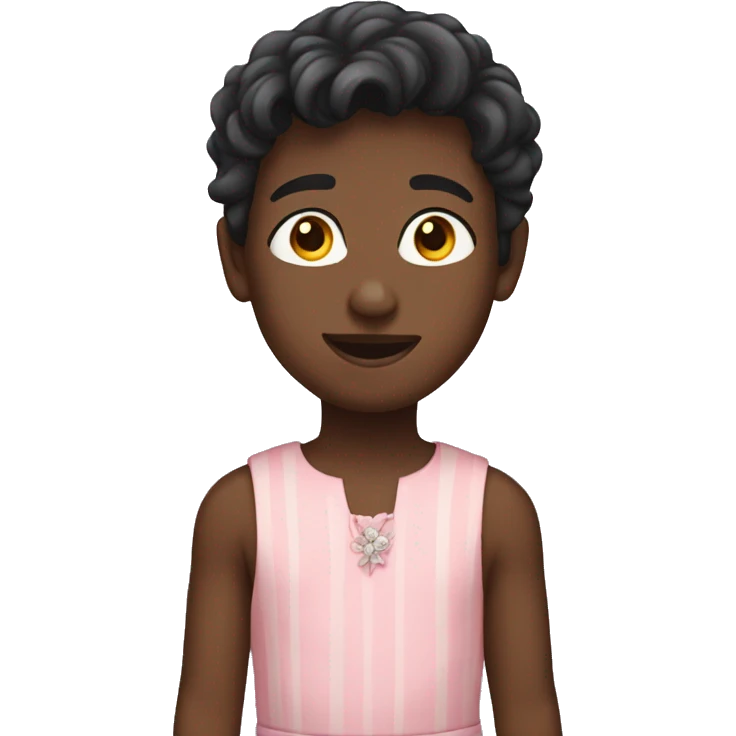 boy in a dress  emoji