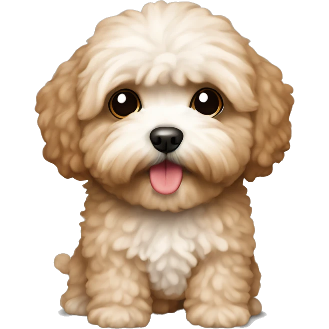 maltipoo brown emoji