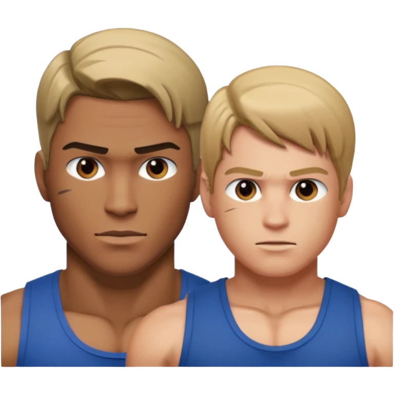 carlos Oliveira and Leon S Kennedy emoji
