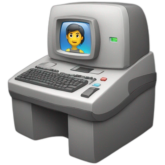 computadora foturista emoji