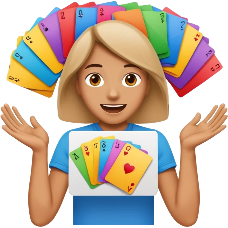 opening card packs emoji