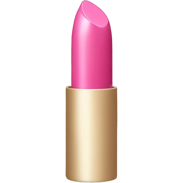 Pink lipstick emoji