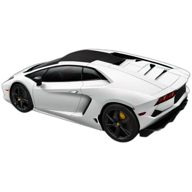 Lamborghini car emoji