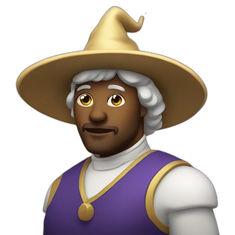 astrologist in a pointy hat emoji