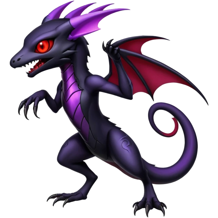 Shiny Epic Badass Gothic Dark Noibat-Salandit-Darkrai-Hybrid emoji