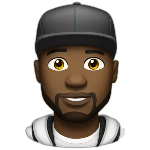 50 cent rapper emoji