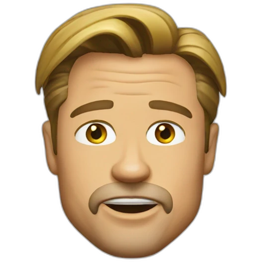 Brad Pitt emoji