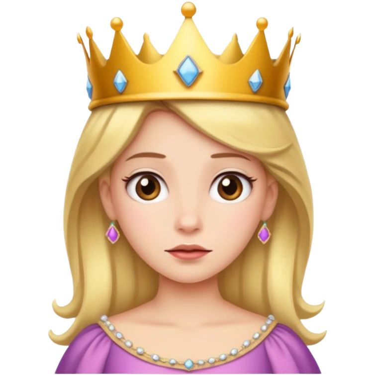 Нервная принцесса emoji