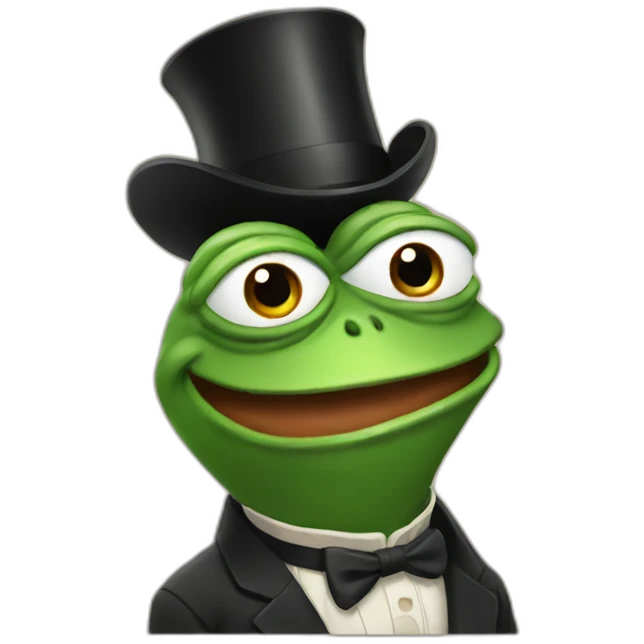 Pepe celebrating emoji