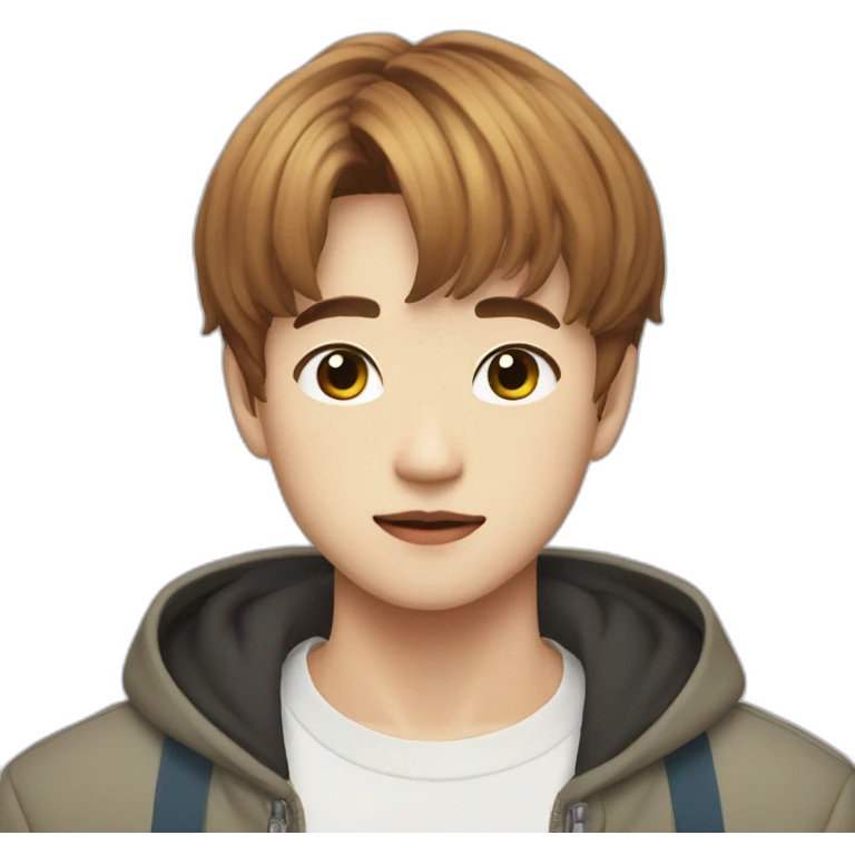 Haechan nct brown hair emoji