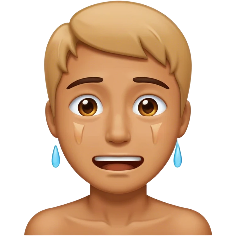 Happy crying emoji