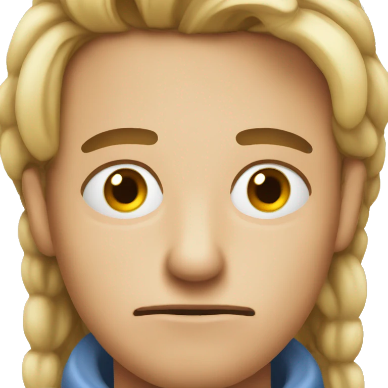 Person unseriously eyerolling emoji