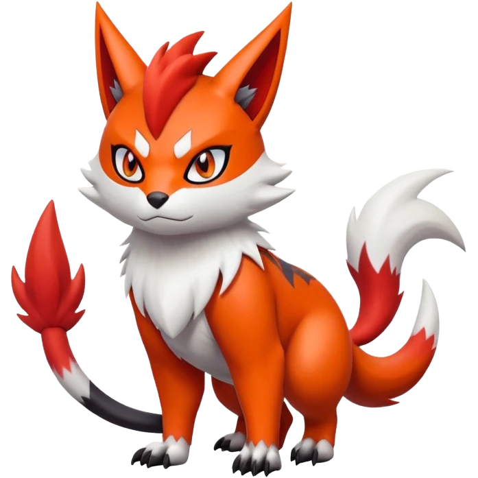Zangoose-Litten-hybrid-creature emoji