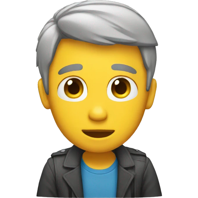 Un emoji llorando  emoji