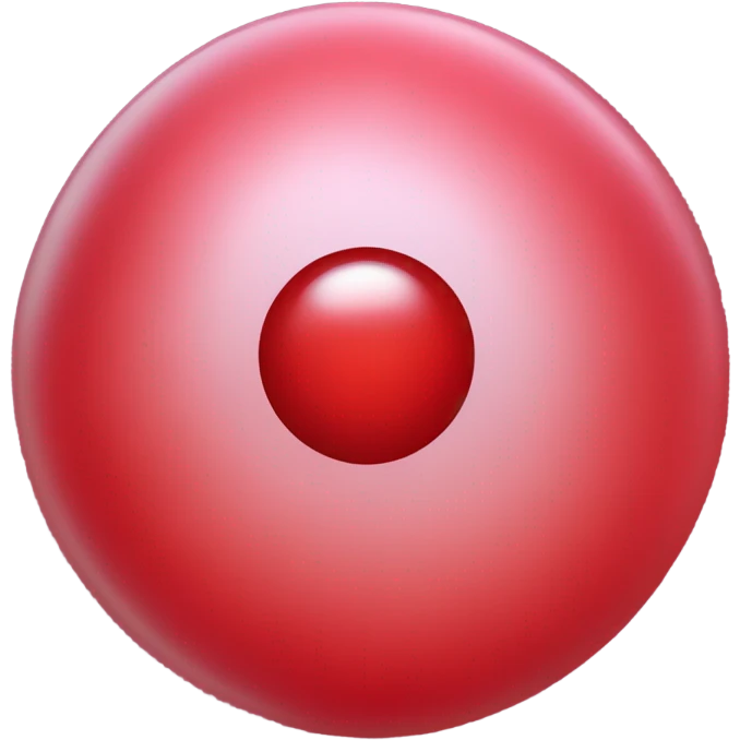 Red blood cell emoji