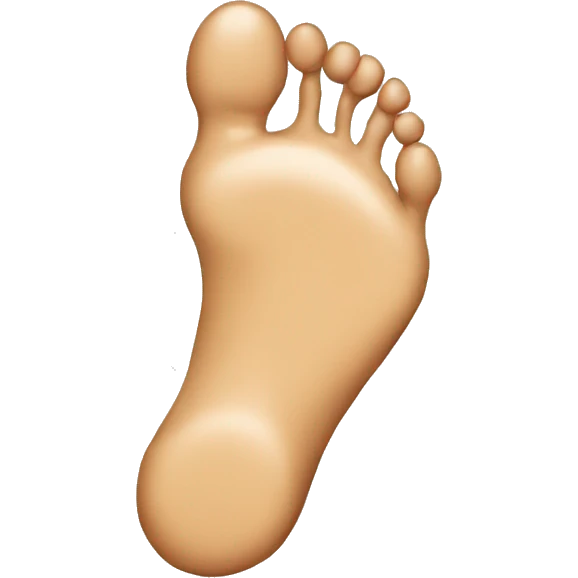 foot emoji