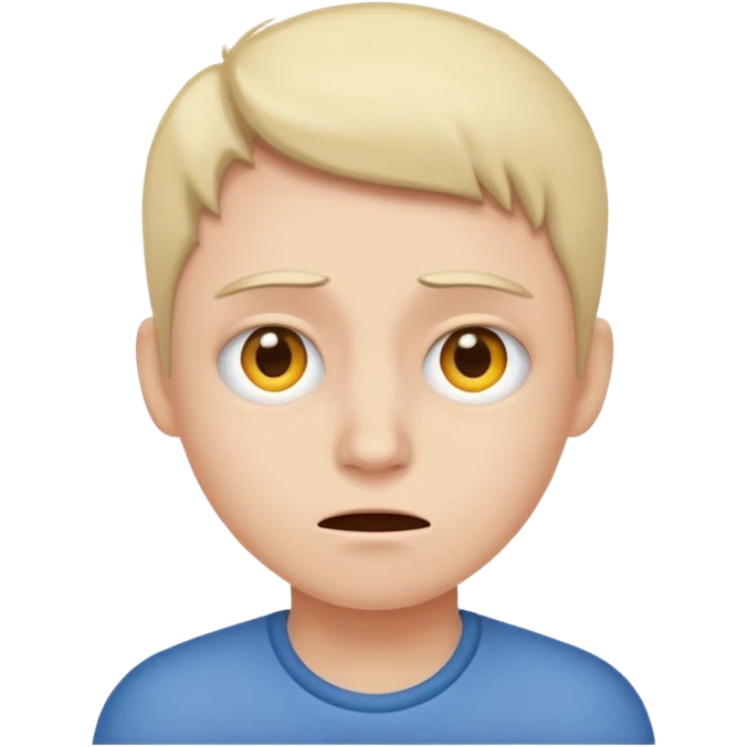 Mixed up emotions emoji