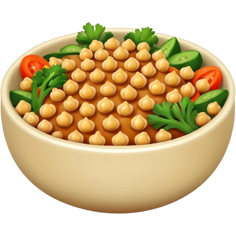 Roasted chana bowl emoji