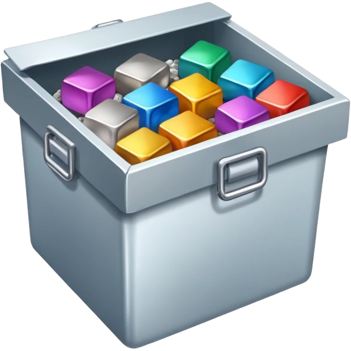 A box of rare earth metals emoji