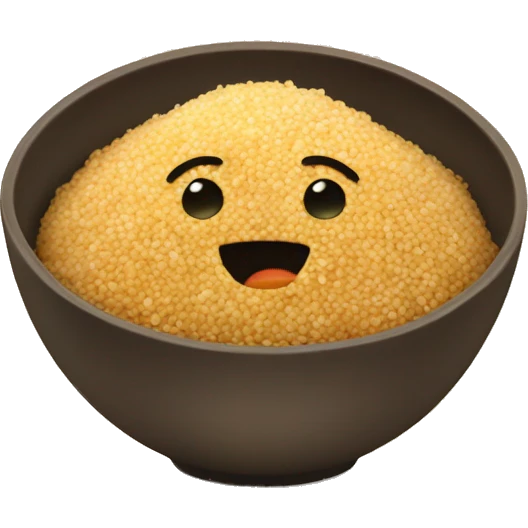 Quinoa bowl  emoji