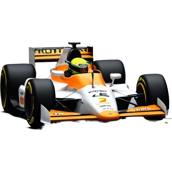 Lando Norris mclaren F1 car emoji