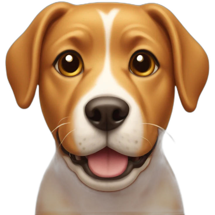 caramel dog emoji