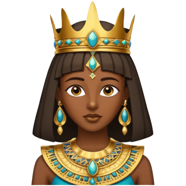 etiopya Cleopatra's crown emoji