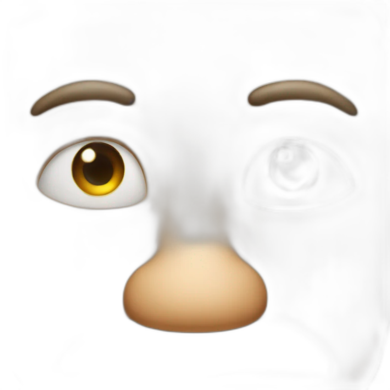 Big nose emoji