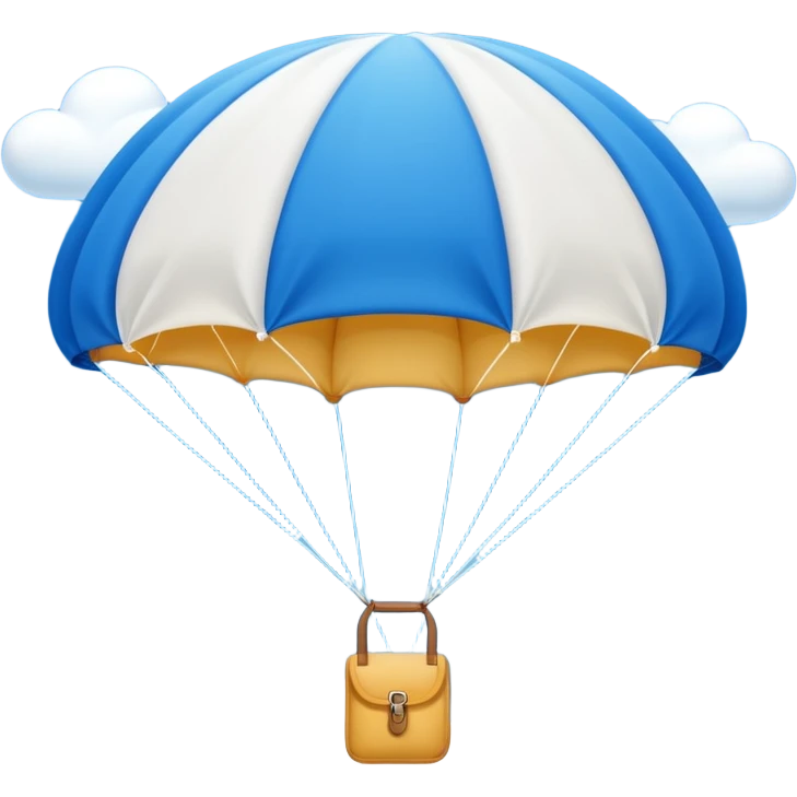 parachute emoji