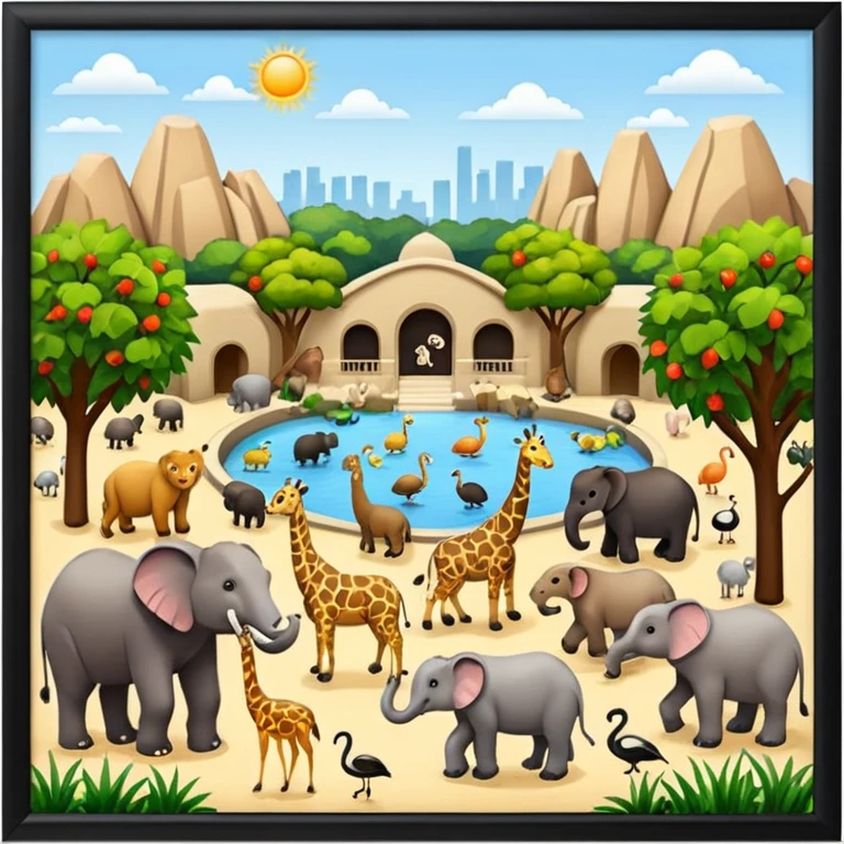 zoo desde fuera  emoji