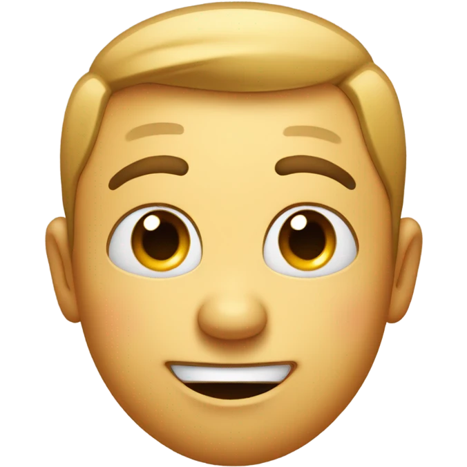 Emoji with a flirty face emoji