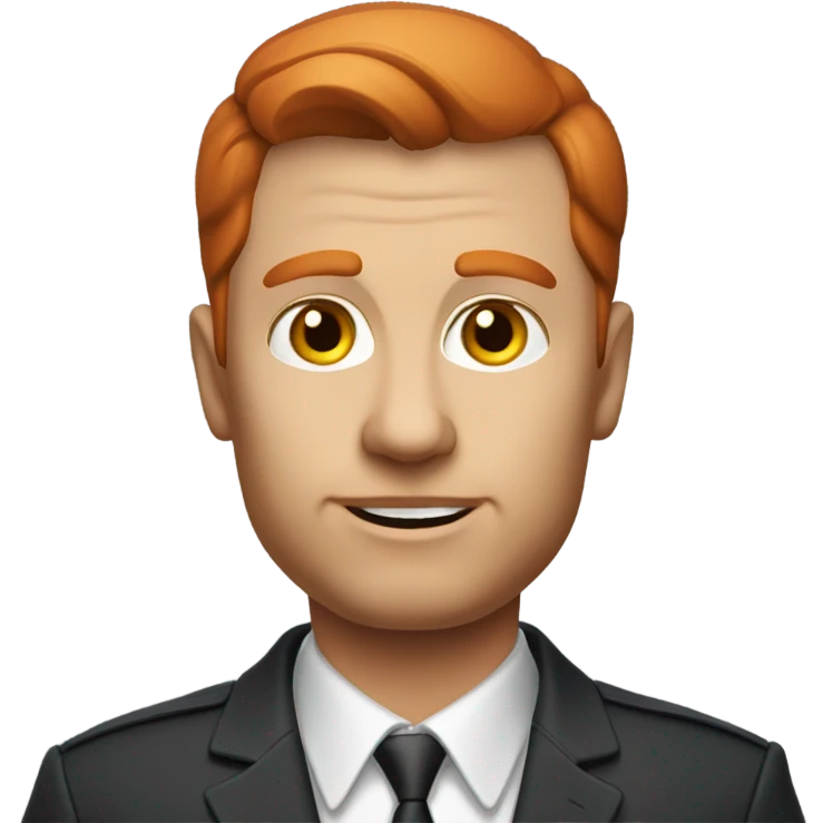 red headed russian business coach emoji