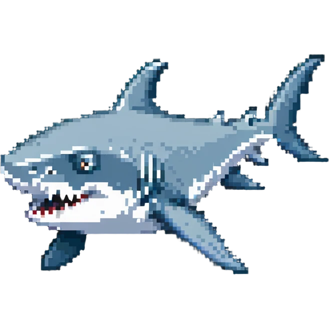 Tu Shark character emoji