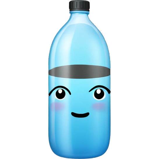 bottle of water emoji