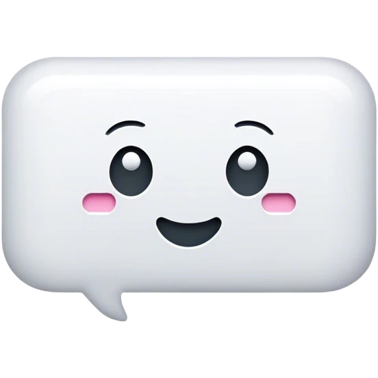 rectangle speech bubble emoji